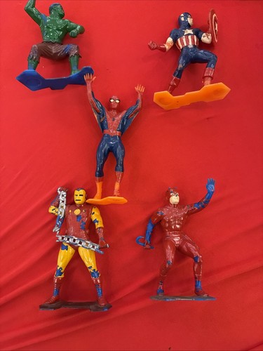 Painted 1967 marx lot marvel - 1967,